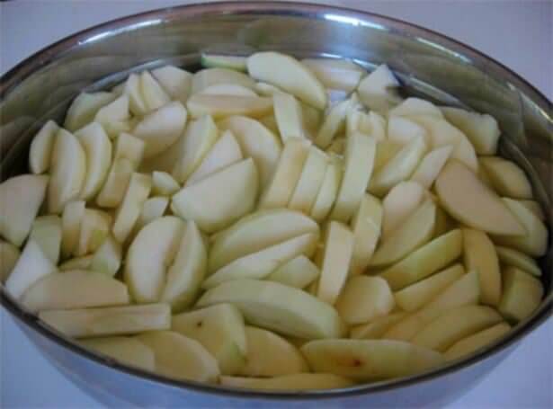 Elmaların Renk Değiştirmesini Önlemek İçin