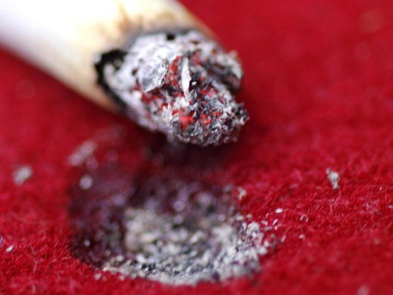 Halıdaki Sigara Yanıklarından Kurtulmak İçin