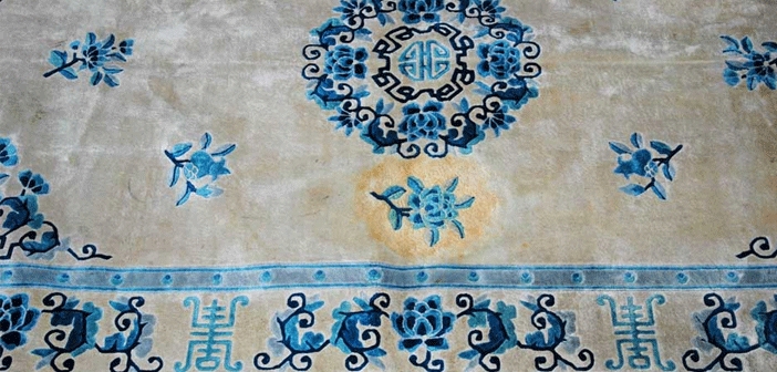 Halılardaki Sarılıklar Nasıl Yok Edilir?