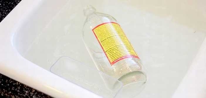 Cam Eşyalardaki Etiketi Kolayca Çıkartın