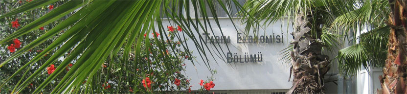 Ziraat Mühendisliği - Tarım Ekonomisi Bölümü Tanıtımı